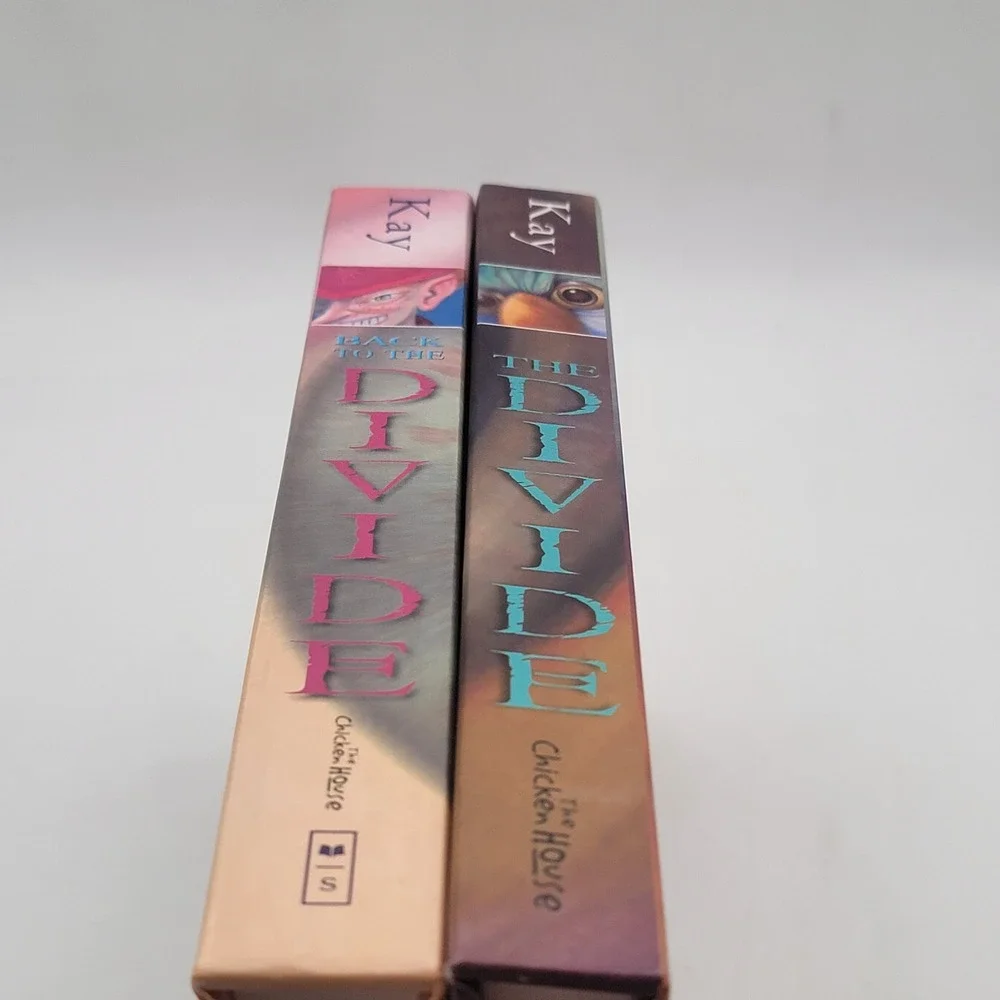 Elizabeth Kay The Divide & Back to the Divide Hardcover 1st Edition Set Excelle